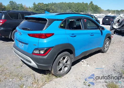 2022 Hyundai Kona Sel из США, поврежденный, VIN KM8K6CAB2NU923083
